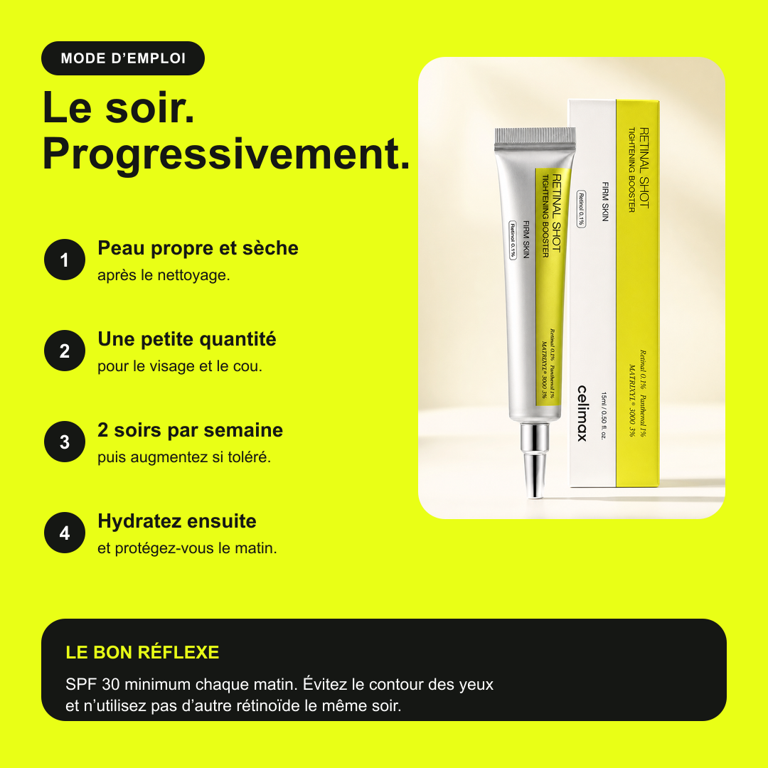 Retinal Shot 0,1 % – Soin de nuit 15 ml